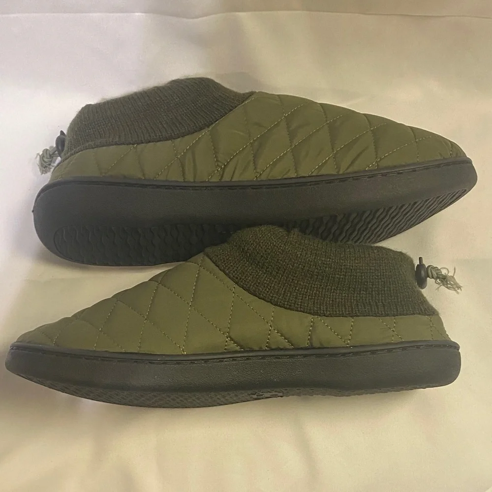 Vance Co Jc‎ Fargo Mens Olive Green Clog Slippers Size 8/9